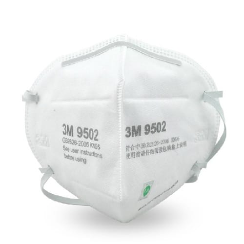 3M9502折叠式口罩（小号）环保装