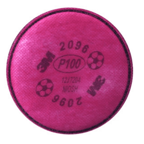 3M 2096CN P100 / 酸性气体异味颗粒物滤棉
