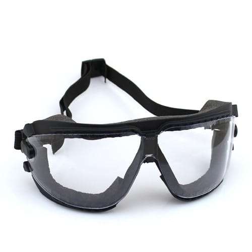 3M 16618防尘护目镜 防风沙防沙尘暴 防冲击防烟雾 骑行眼镜 