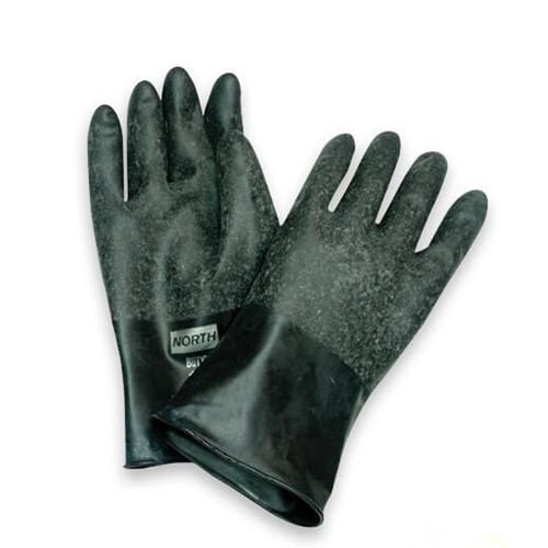 North/诺斯 B131R丁基合成橡胶无衬手套 霍尼韦尔/手套 