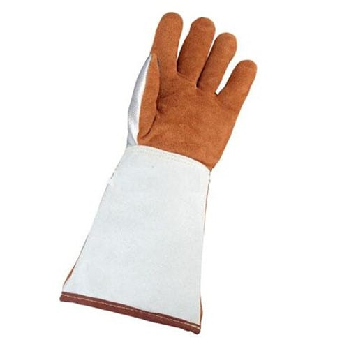 霍尼韦尔/斯博瑞安（巴固）2058699-09铝皮革高级焊接隔热手套( 左手)