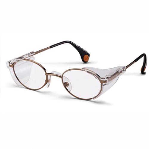 优唯斯 9152004 金属框安全眼镜 超级耐磨，防水防油 