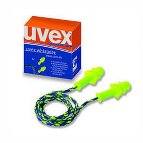 优唯斯UVEX 2111212 whisper+ 可重复使用耳塞， 带绳