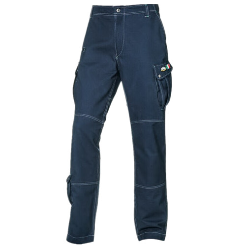 思尔SIR 65314B蓝色全棉帆布长裤