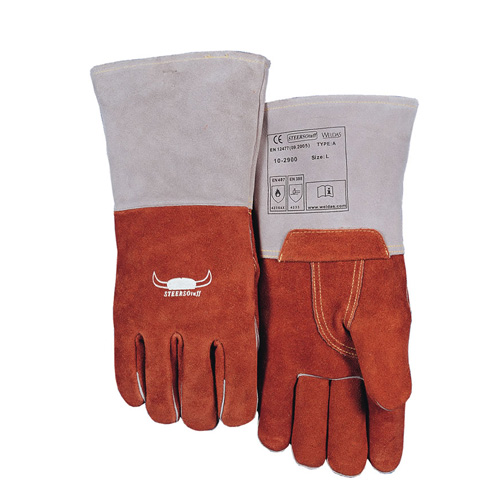 威特仕 10-2900 蛮牛王咖啡色耐高温烧焊手套