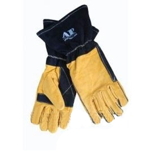 友盟AP-1165金黄色加托烧焊手套