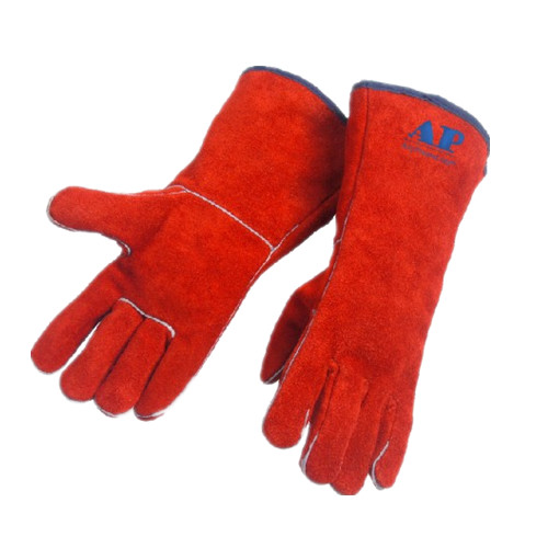 友盟AP-2102锈橙色烧焊手套