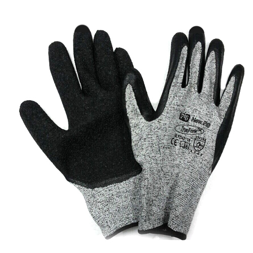 纽匹格GLV2562RJ希尔德乳胶起皱涂层防切割手套